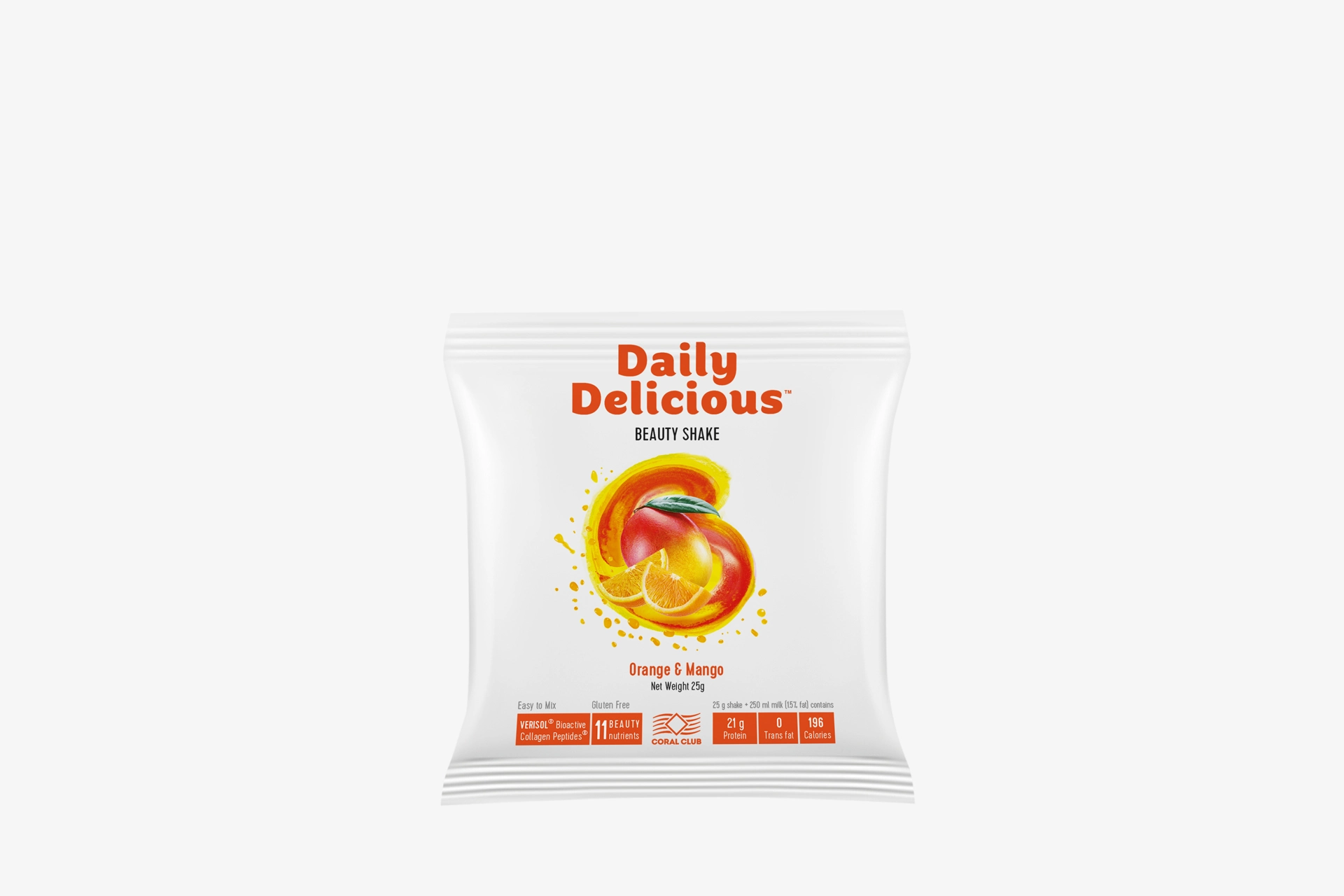 Daily Delicious Beauty Shake apelsīns un mango