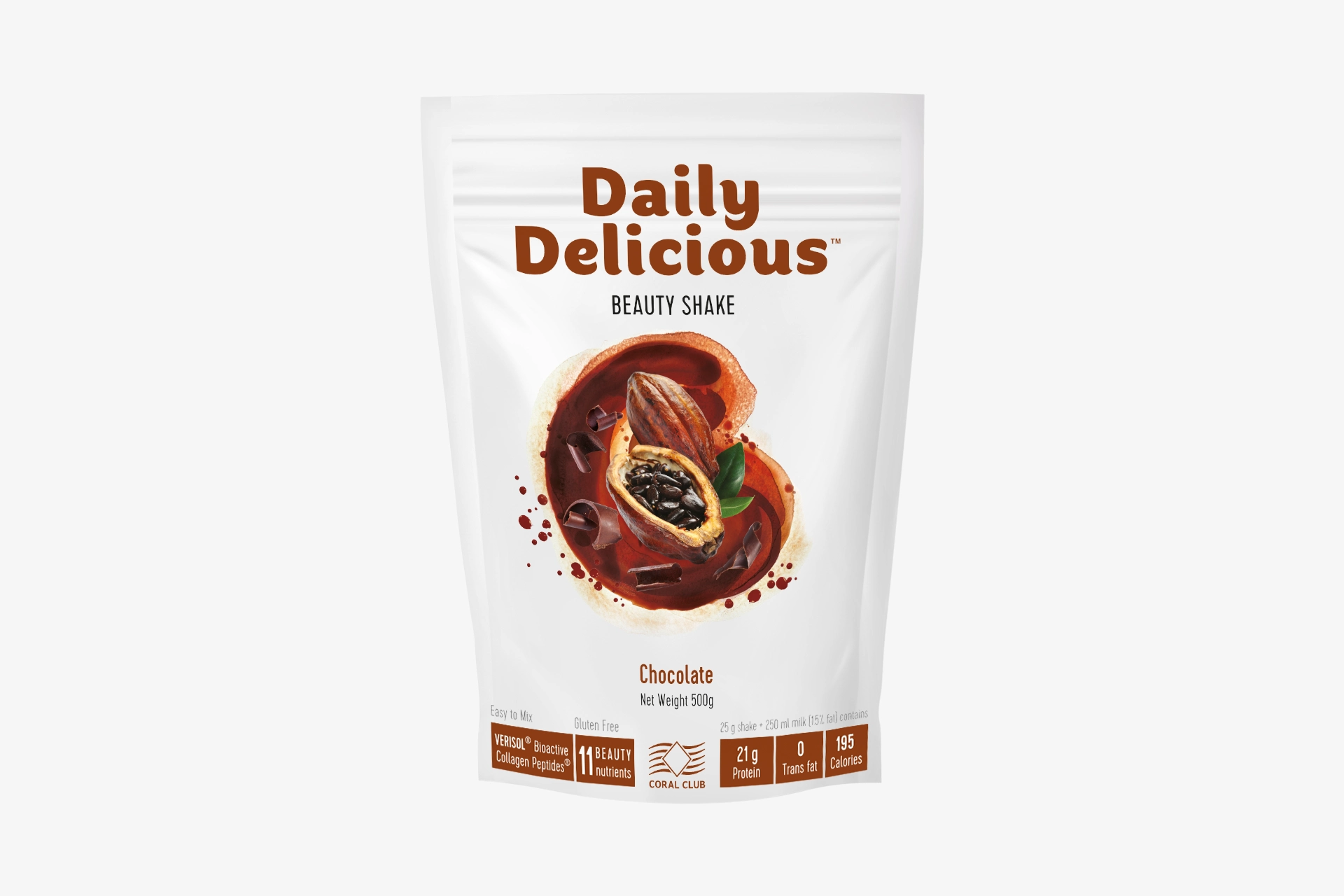 Daily Delicious Beauty Shake šokolāde
