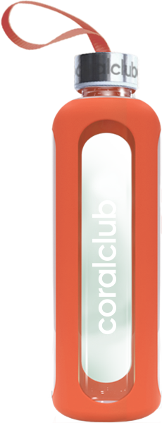 Stikla pudele Clear Water, Lush Lava