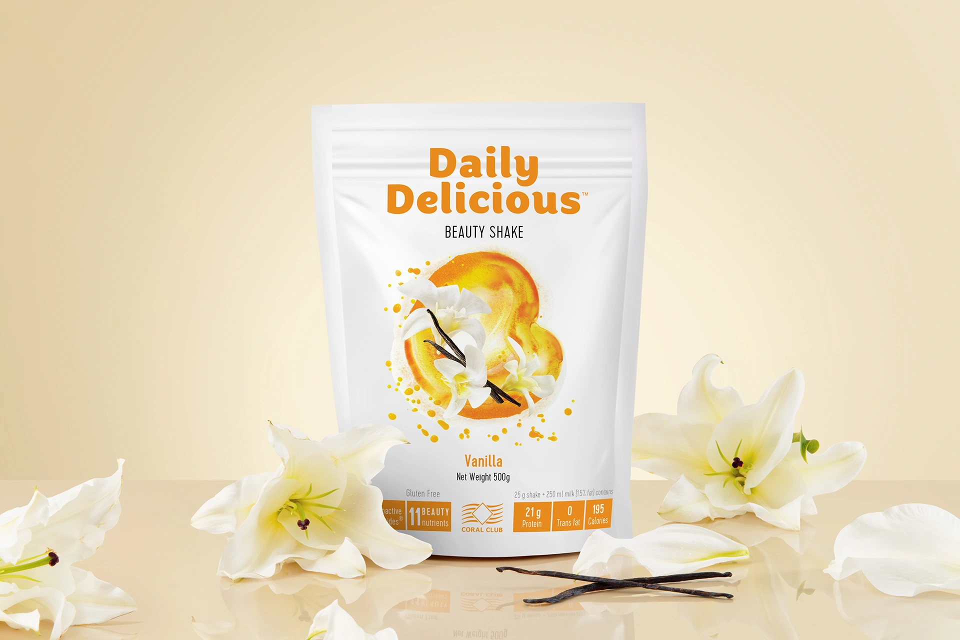 Daily Delicious Beauty Shake vaniļas