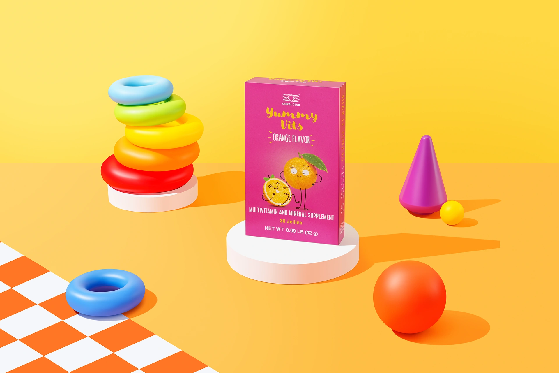 Yummy Vits ar apelsīnu garšu