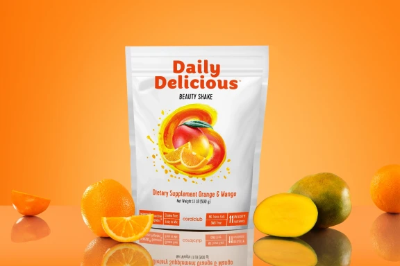 Daily Delicious Beauty Shake apelsīns un mango