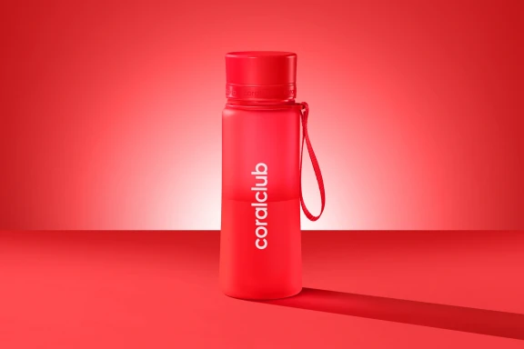 Plastmasas pudele coralclub